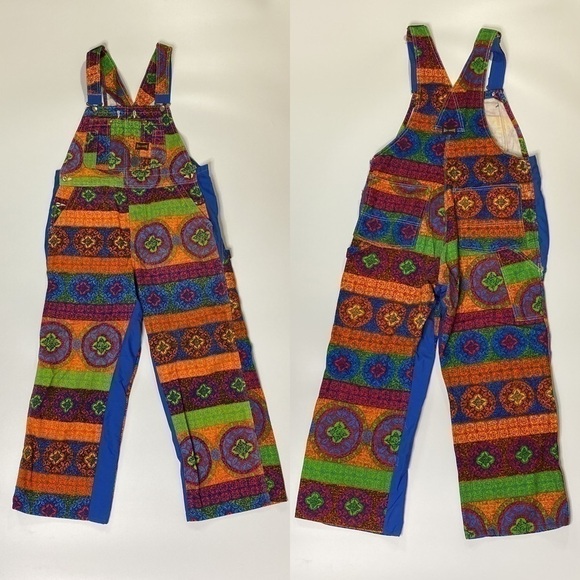 Big Smith Union Made Vintage 60's Hippie Overalls - Picture 1 of 16